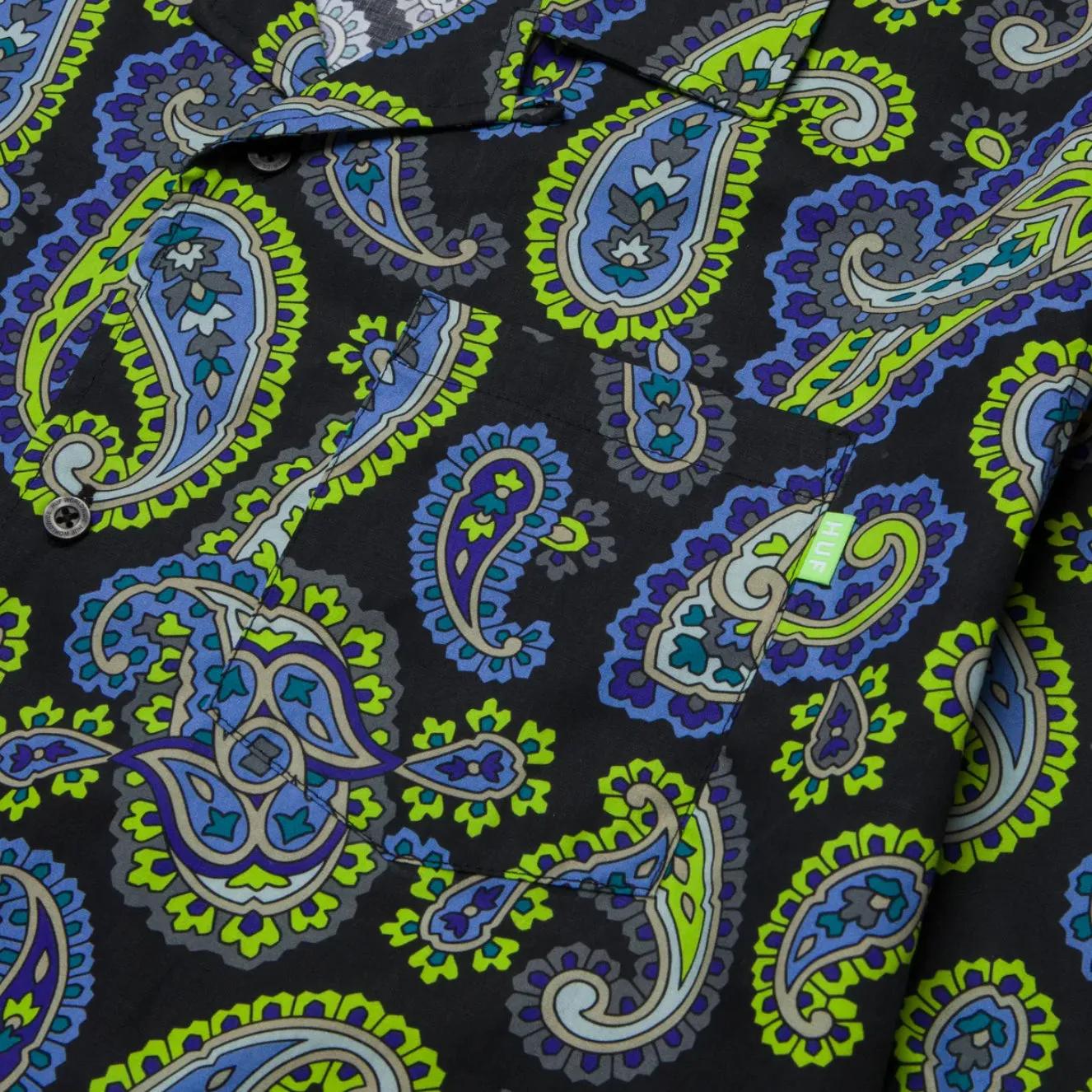 PAISLEY S/S WOVEN TOP