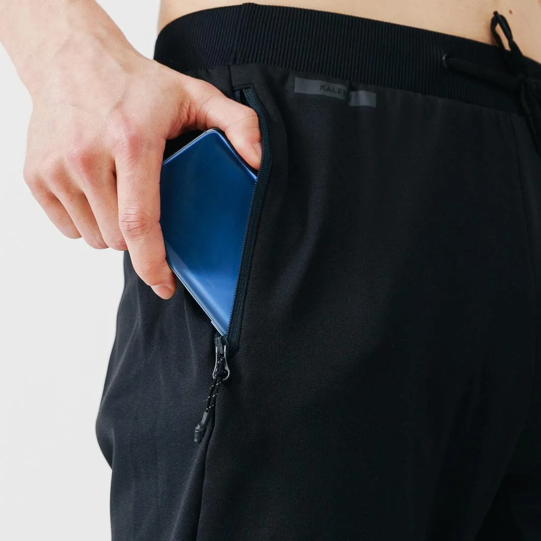 PANTALON DE RUNNING HOMME KALENJI WARM   NOIR