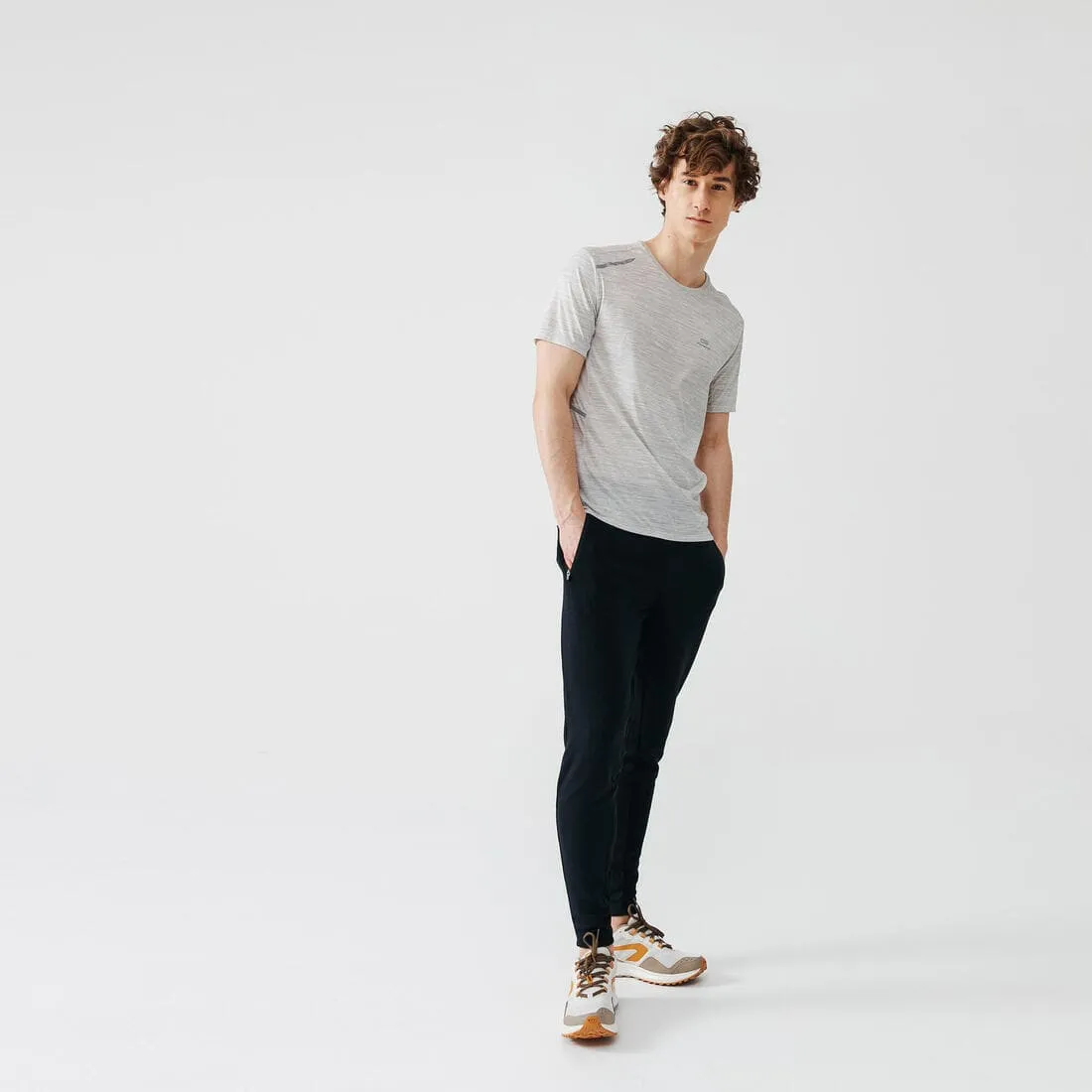 PANTALON DE RUNNING HOMME KALENJI WARM   NOIR