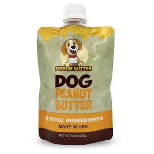 Peanut Butter Squeeze Packs 8.2 oz. by Poochie Butter