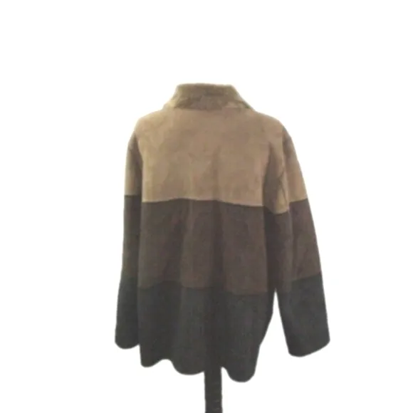 Penningtons Tri-Color Reversible Winter Jacket Size  X