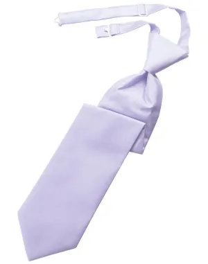 Periwinkle Solid Twill Kids Necktie