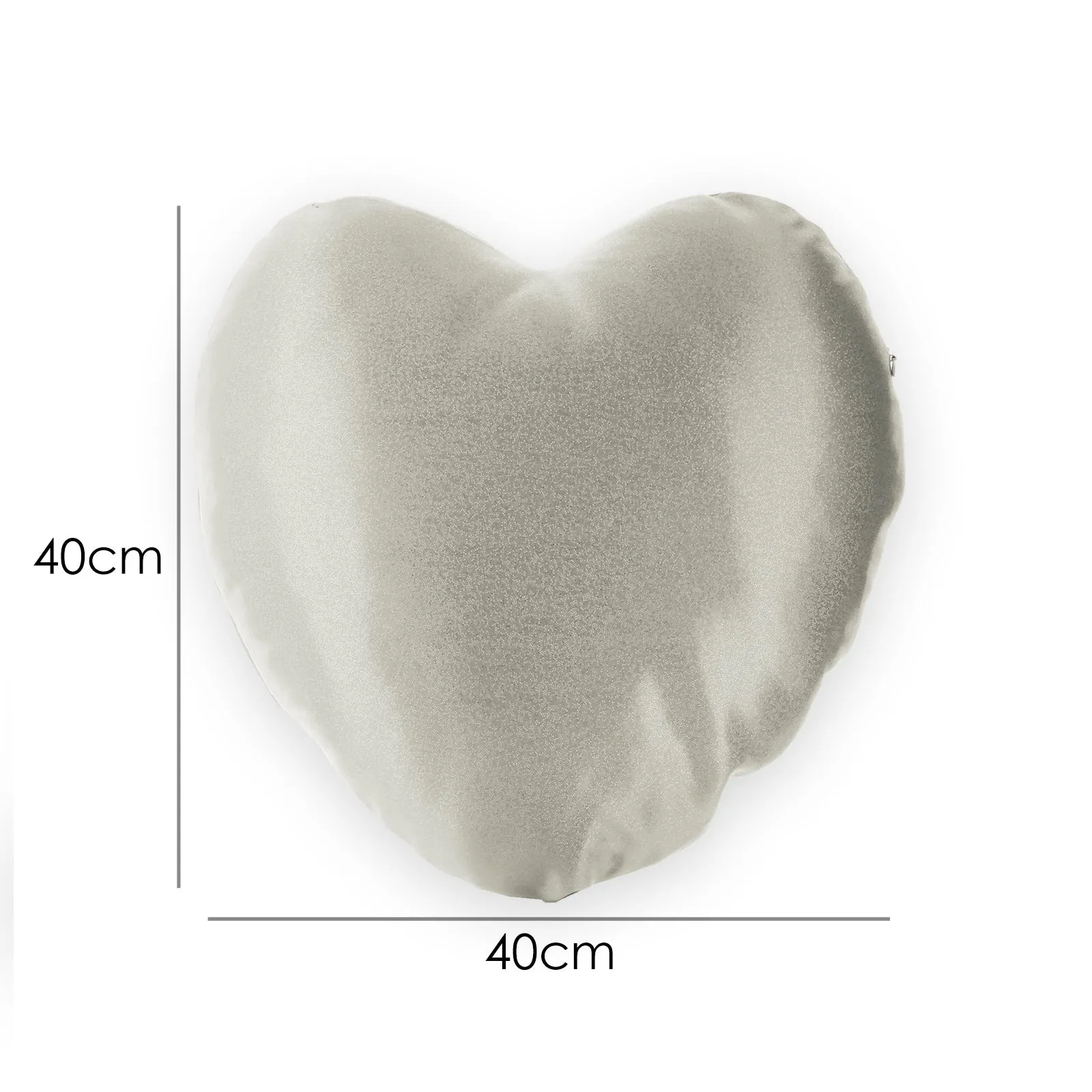 Personalised Glitter Heart Cushion with Stylish Text and Floral Mum and Baby Sloths