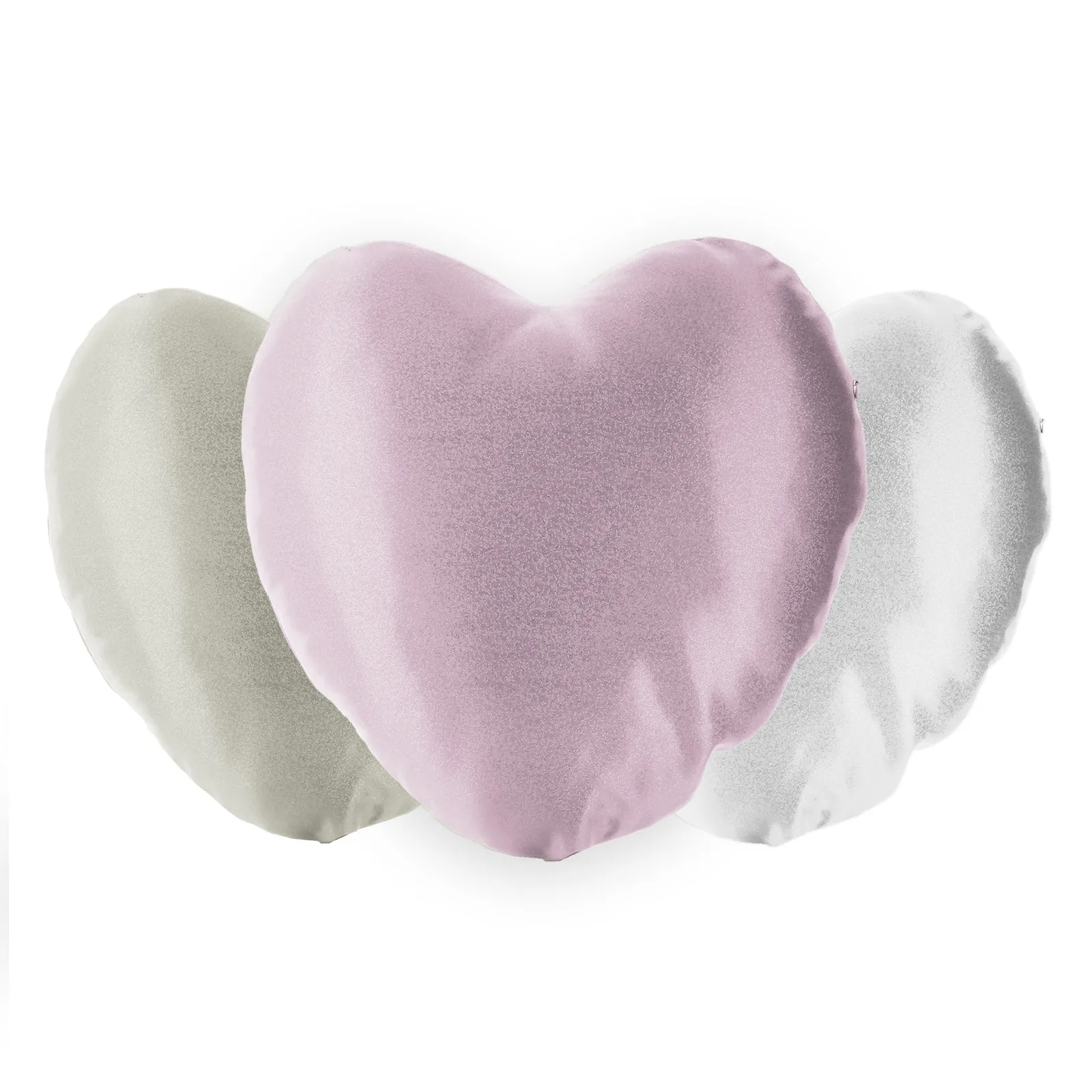 Personalised Glitter Heart Cushion with Stylish Text and Floral Mum and Baby Sloths