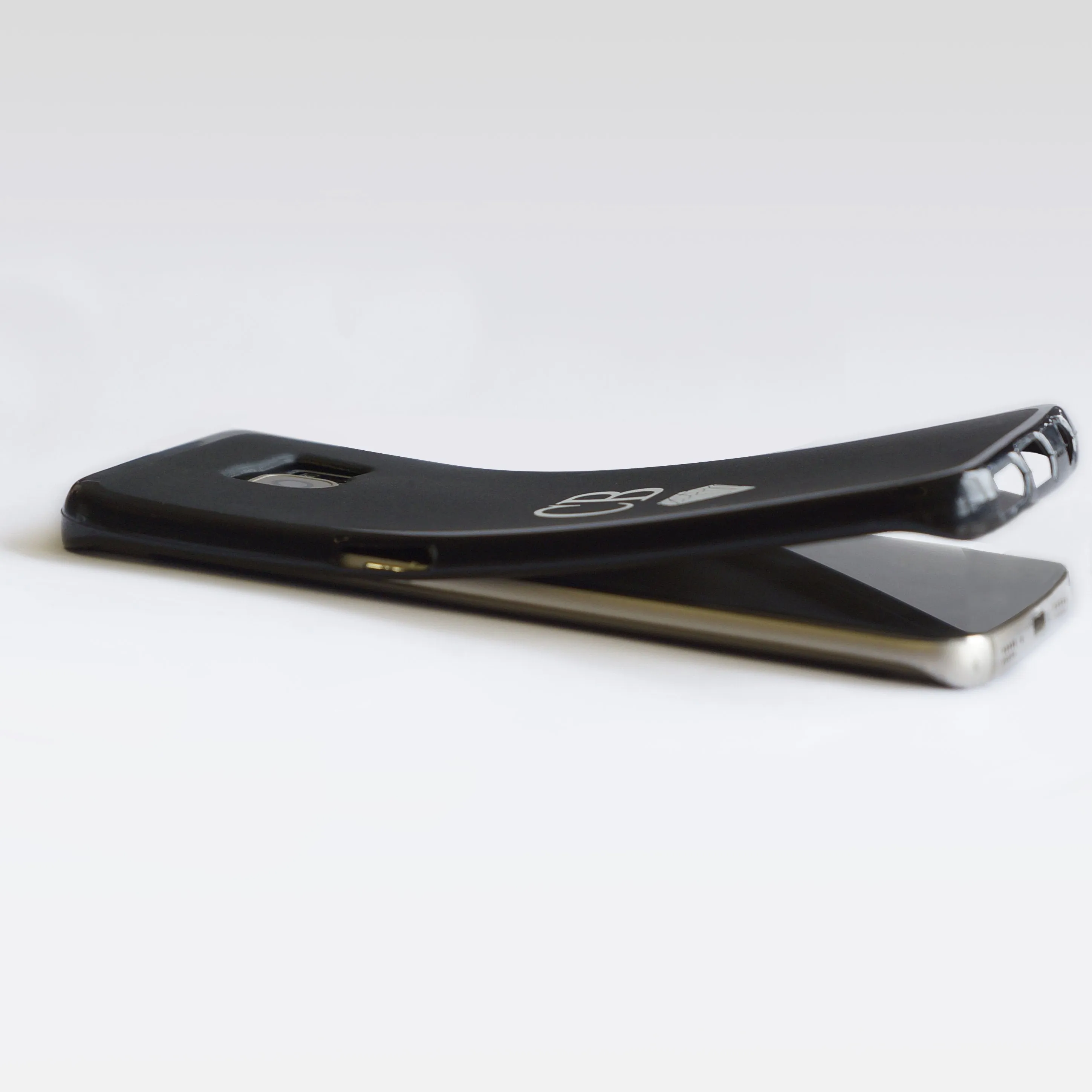 Personalised Xiaomi Phone Gel Case with Heart Accented Stylish Text
