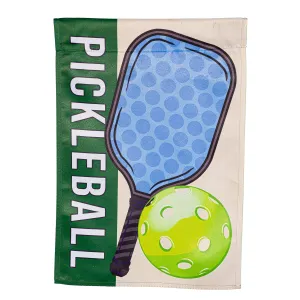 Pickleball Suede Garden Flag,14s11726