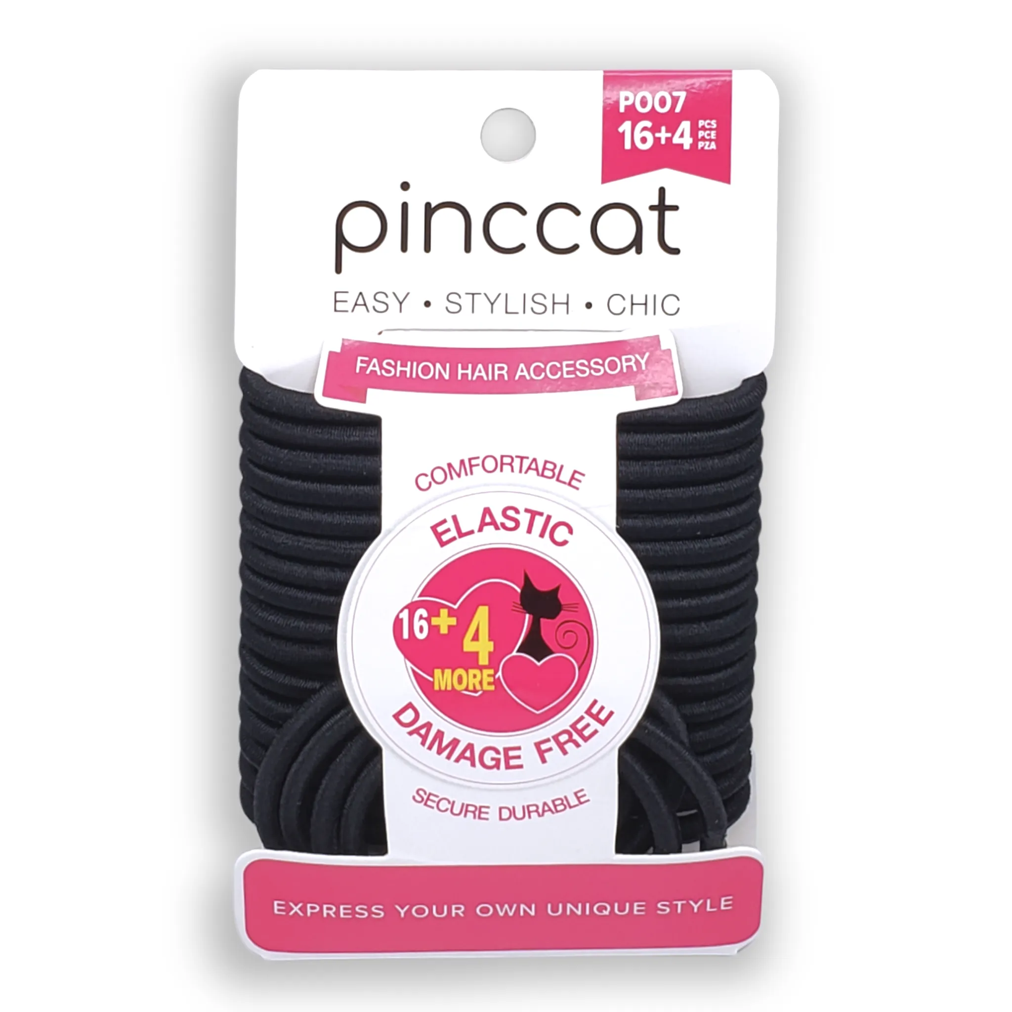 Pinccat Ponytail Holders
