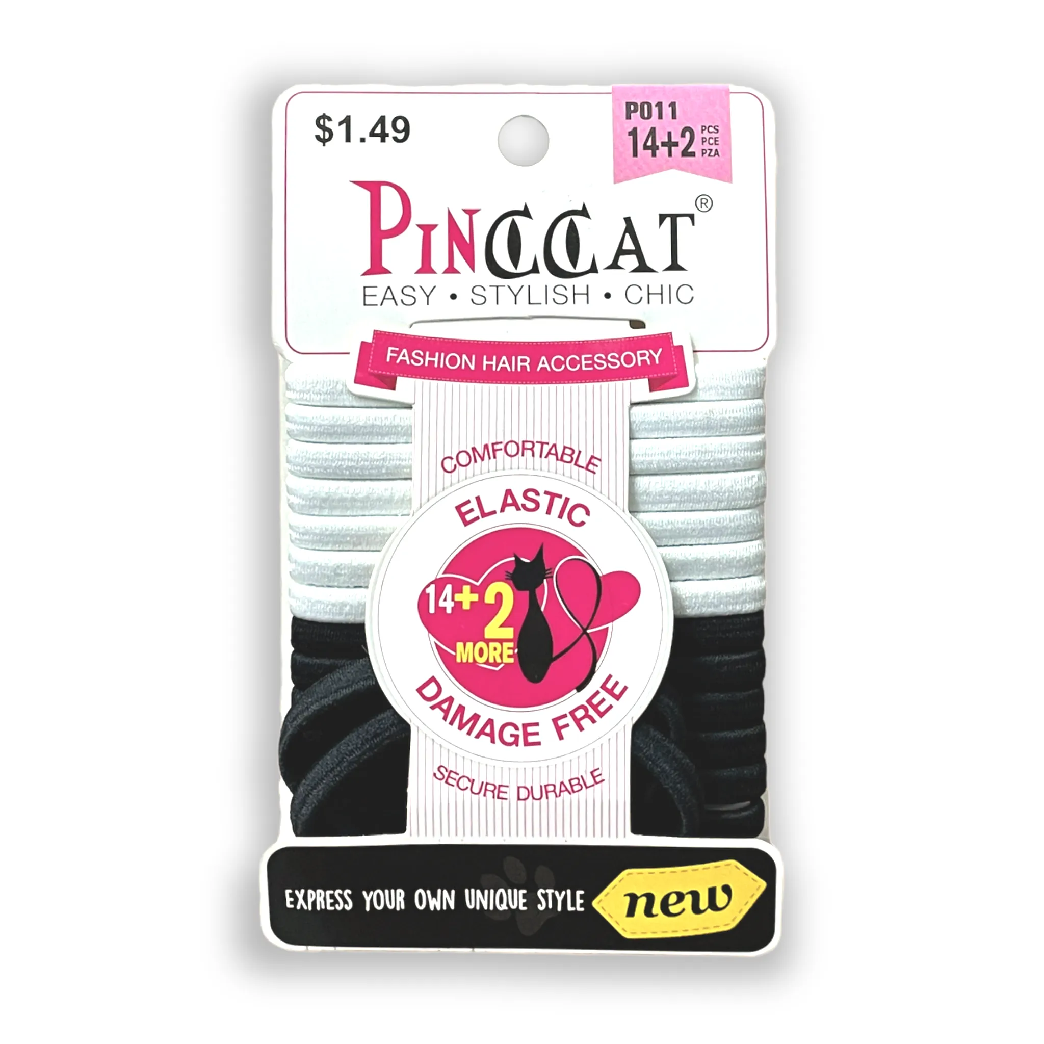 Pinccat Ponytail Holders