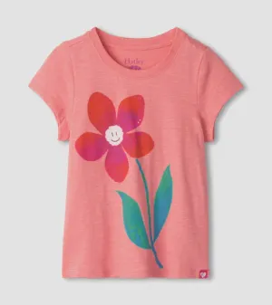 Pink Daisy Graphic Tee