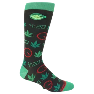 Pocket Socks® 420 O'Clock, Black, Mens