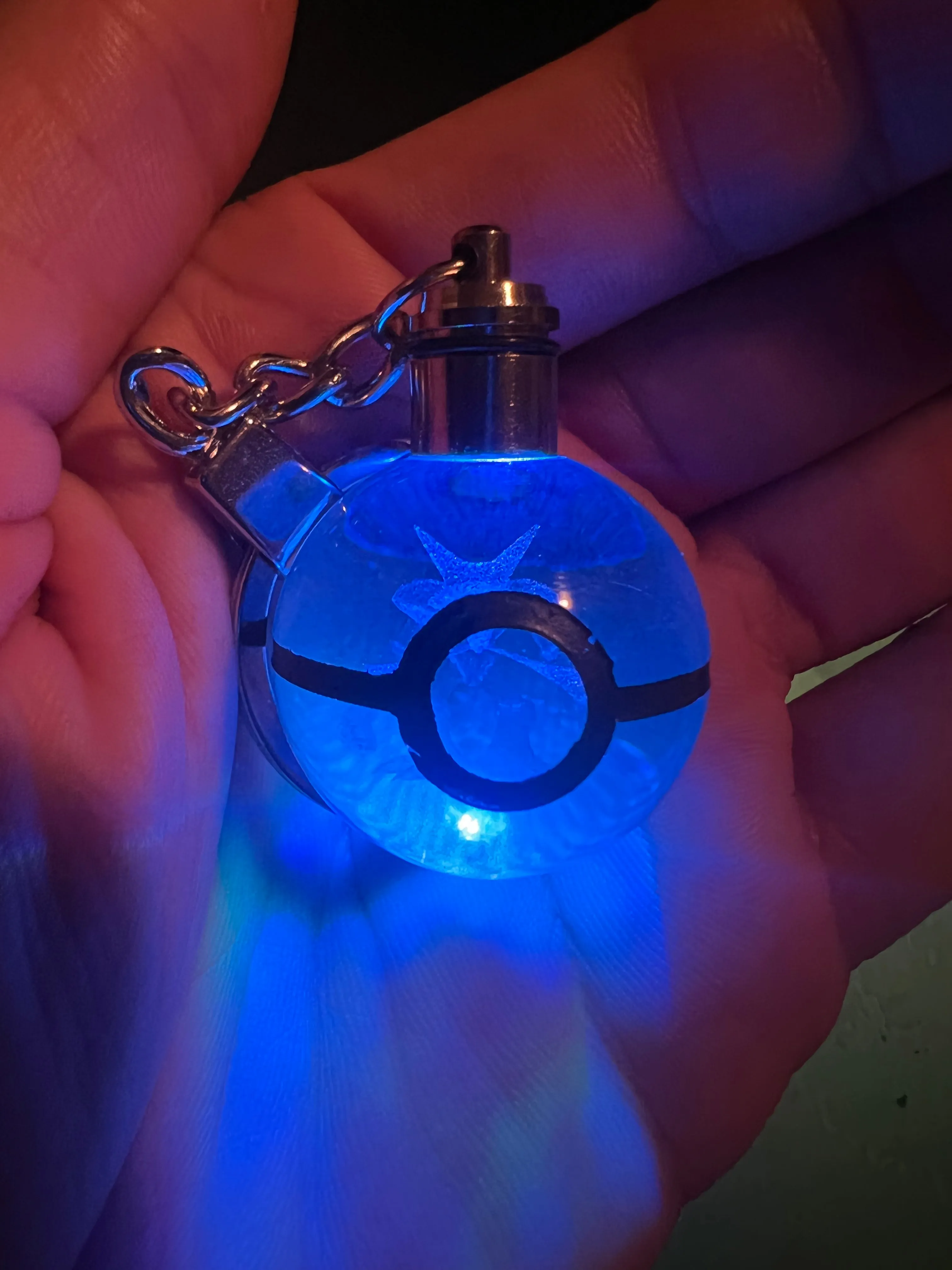 Pokemon Alakazam LED Light Up Keychain