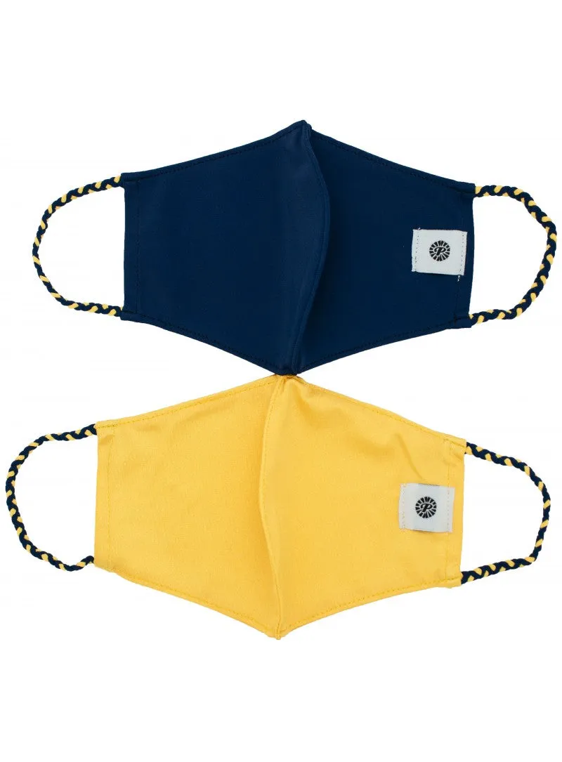 Pom Masks by Pomchies - Navy / Sunshine