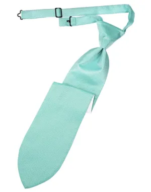Pool Herringbone Kids Necktie