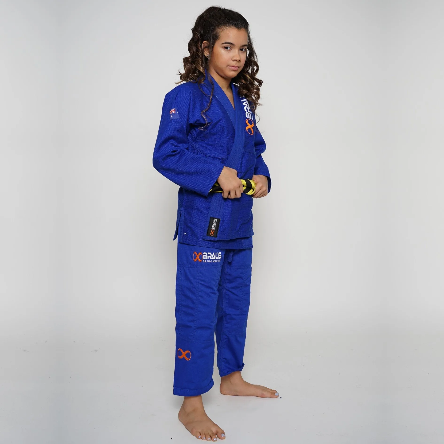 PRO LIGHT JIU JITSU GI KIDS BLUE BRAUS