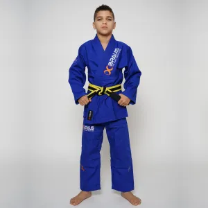 PRO LIGHT JIU JITSU GI KIDS BLUE BRAUS