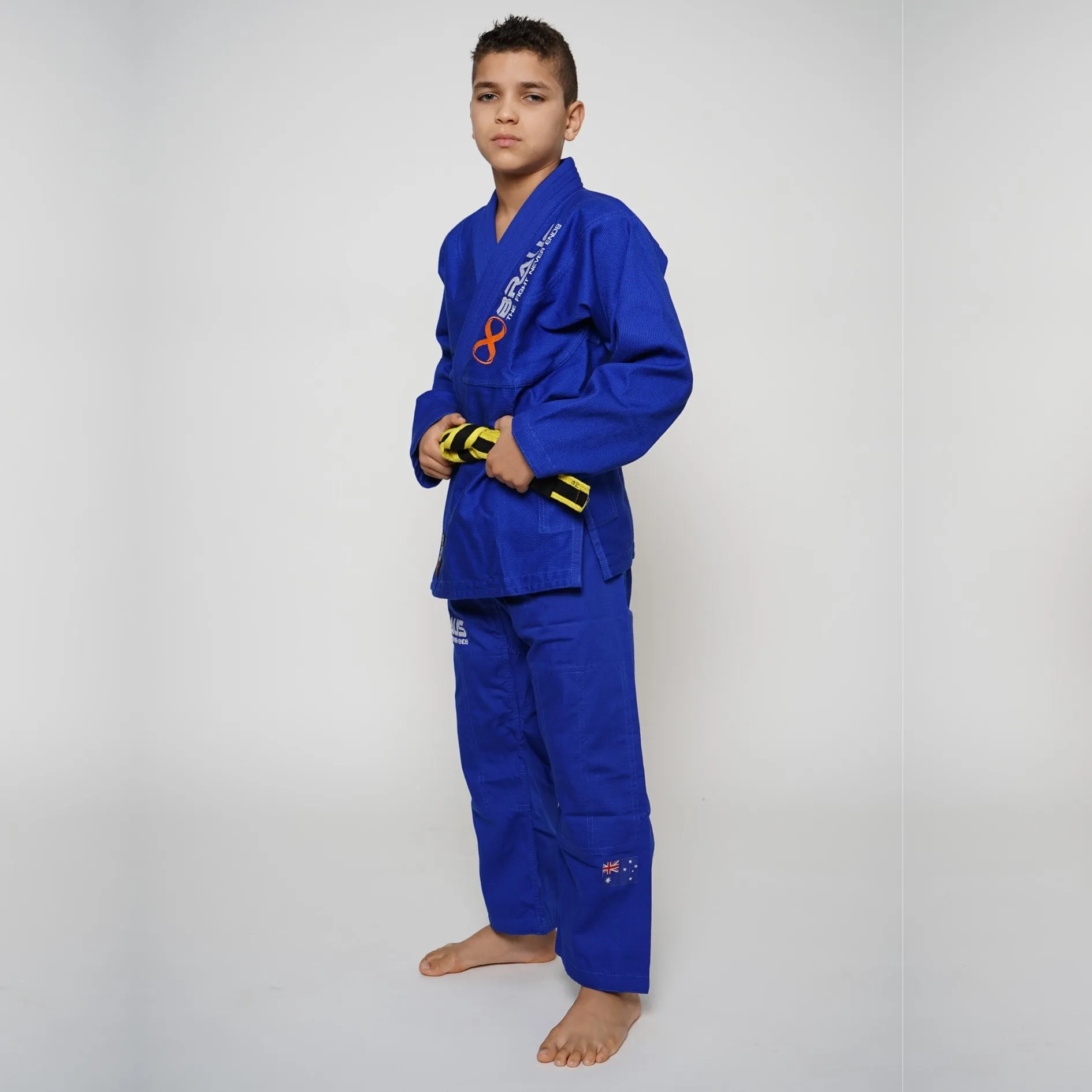 PRO LIGHT JIU JITSU GI KIDS BLUE BRAUS
