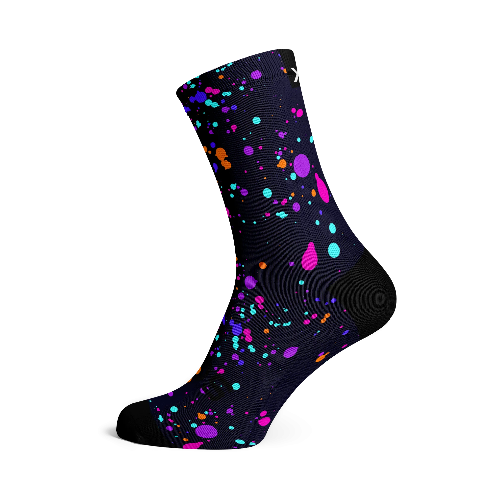 Purple Splash Socks