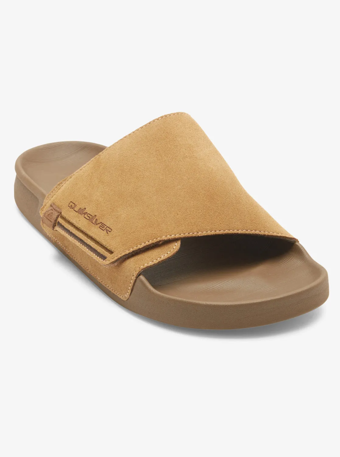 Quiksilver Rivi Suede Sandal - Tan 1