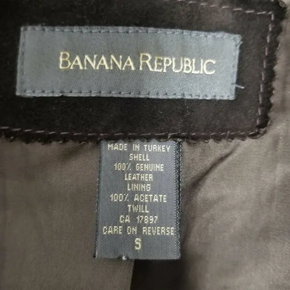 Rare Women's Vintage Banana Republic Suede Jacket