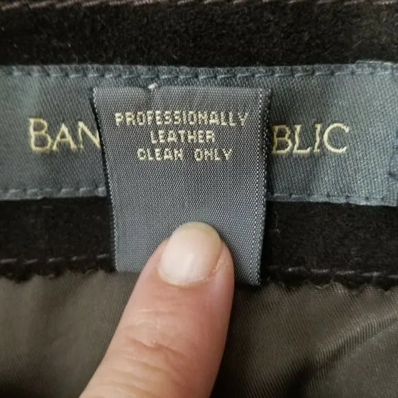 Rare Women's Vintage Banana Republic Suede Jacket