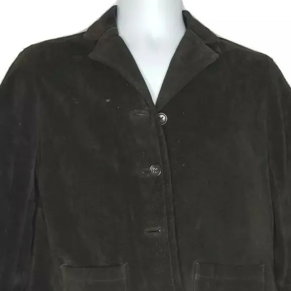 Rare Women's Vintage Banana Republic Suede Jacket