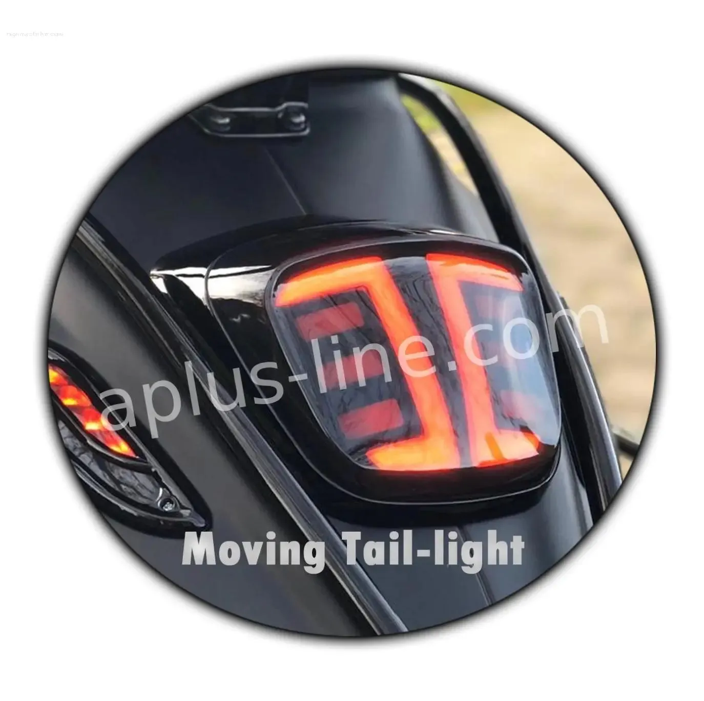 Rear Light Smoke Aplus | Vespa Sprint/ Primavera 50-150cc ("18-)
