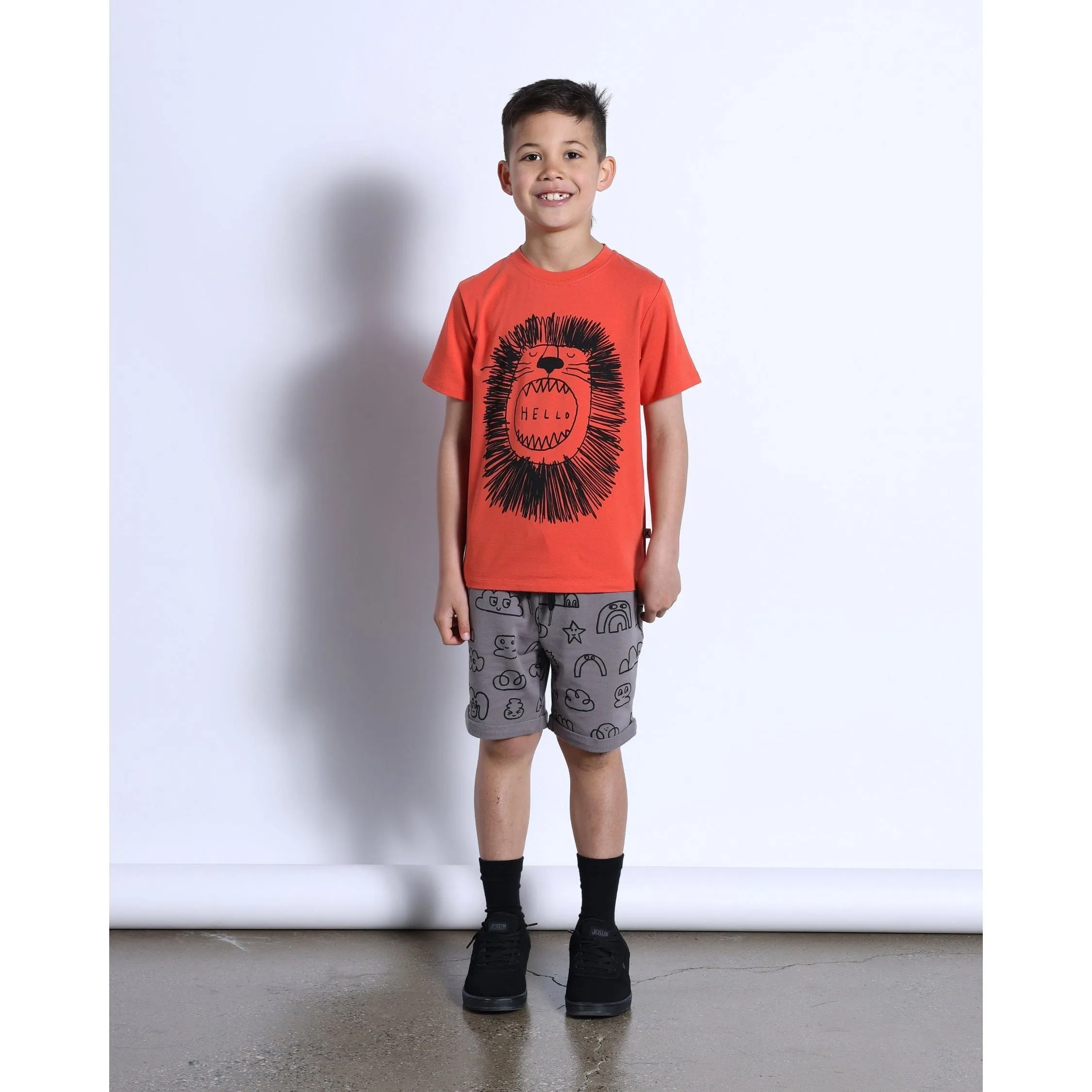 Roaring Lion Tee- Warm Orange