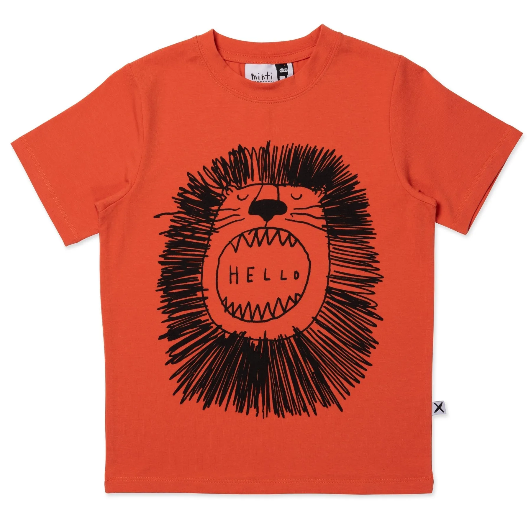 Roaring Lion Tee- Warm Orange