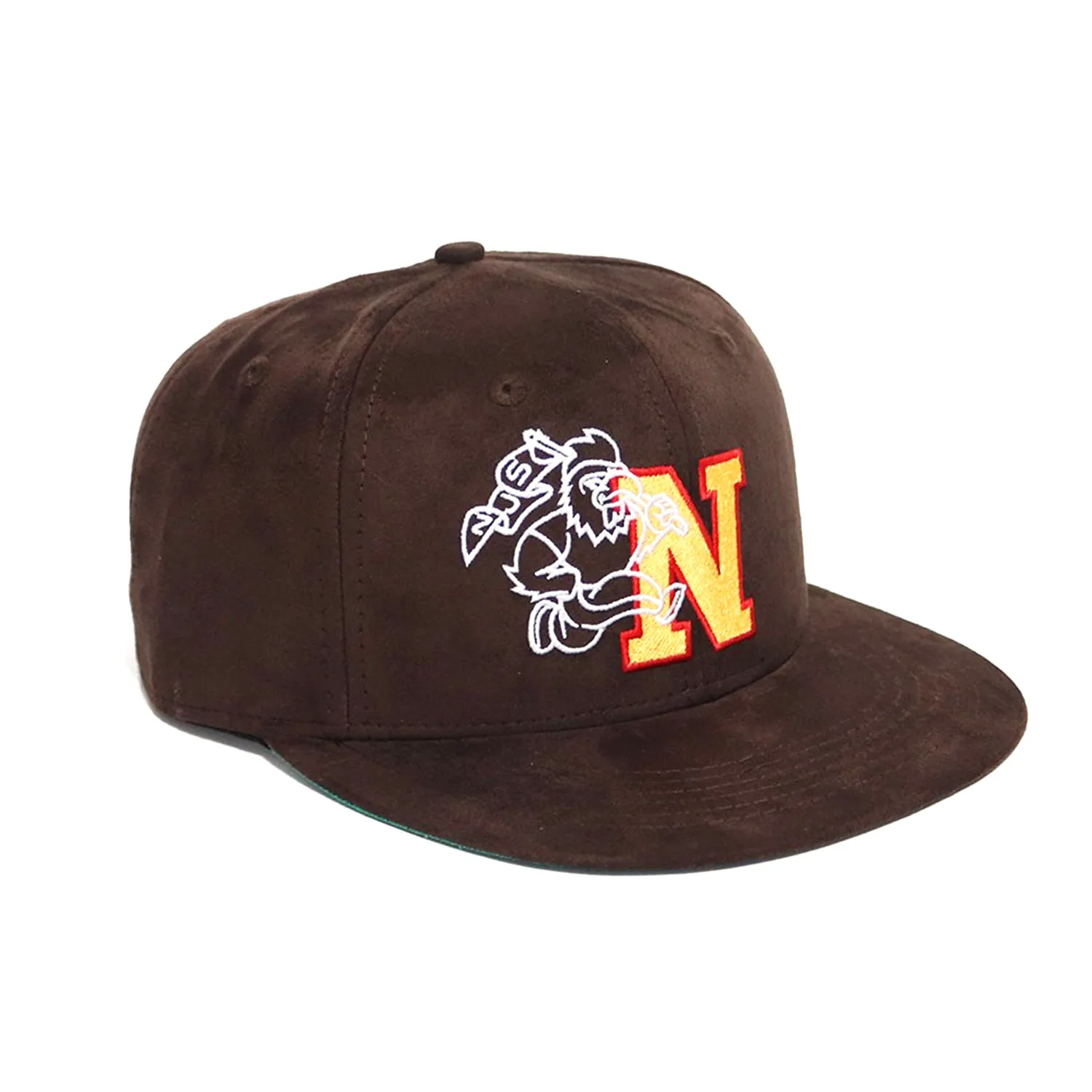 'RooNey' Suede - snapback Brown
