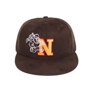 'RooNey' Suede - snapback Brown