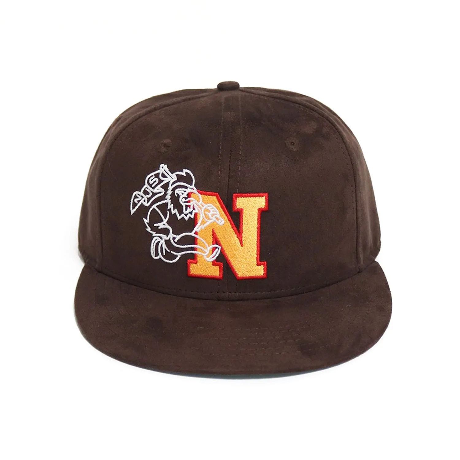 'RooNey' Suede - snapback Brown