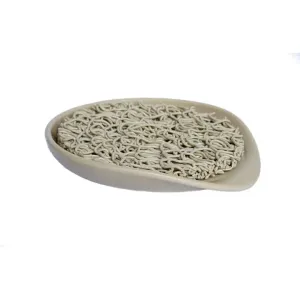 Round Soap Dish Set w/Soap Lift Saver