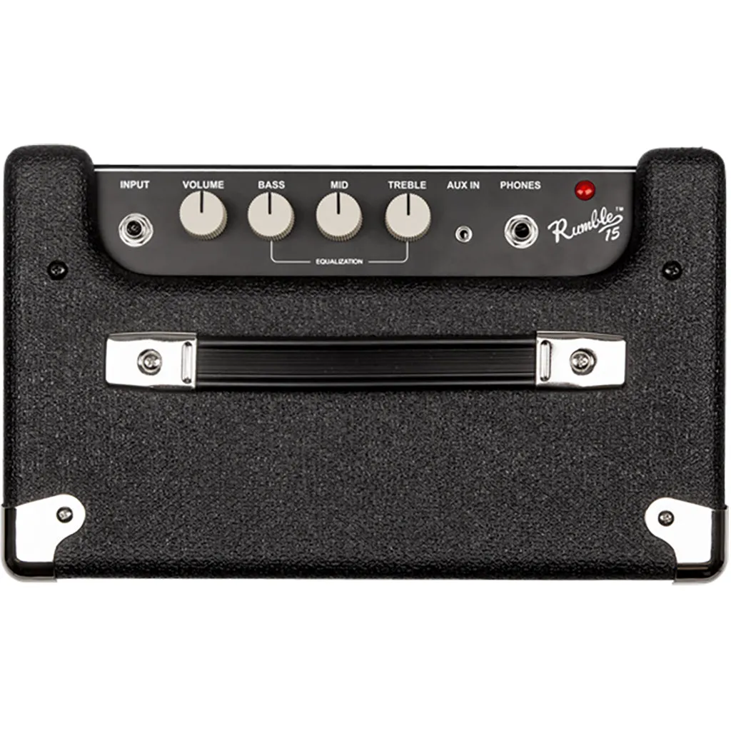 Rumble 15 V3 - Black and Silver, 240V AUS