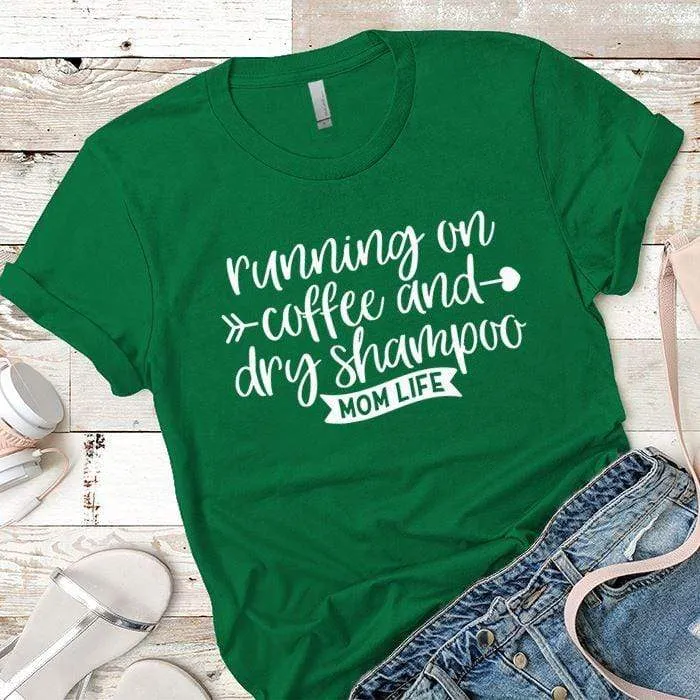 Running On Coffee Premium Tees
