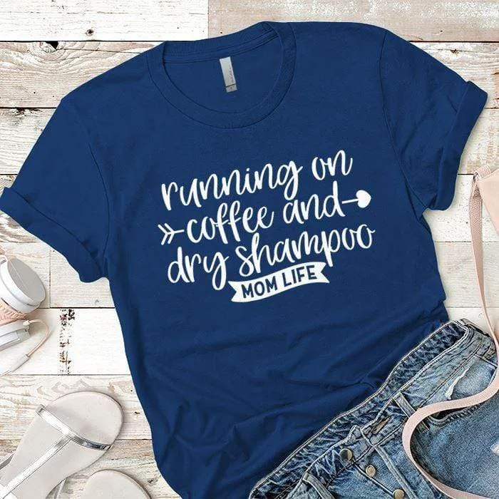 Running On Coffee Premium Tees