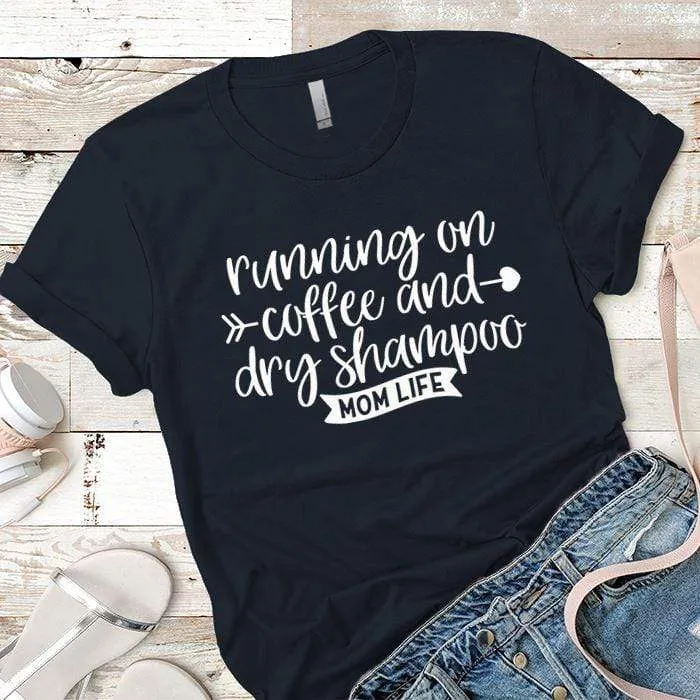 Running On Coffee Premium Tees