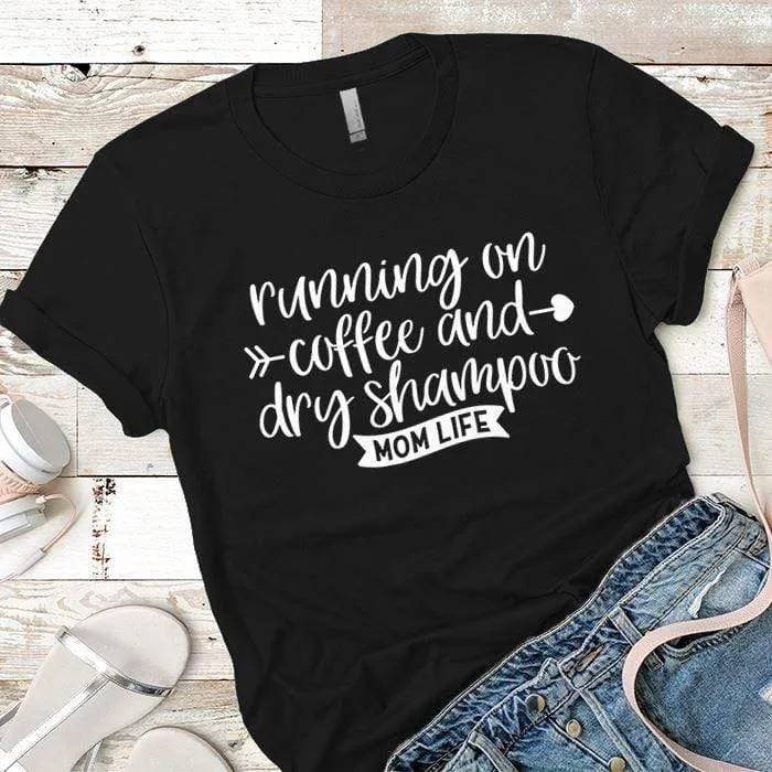 Running On Coffee Premium Tees