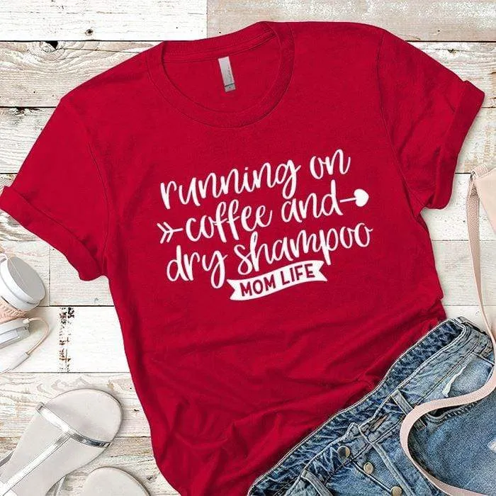 Running On Coffee Premium Tees
