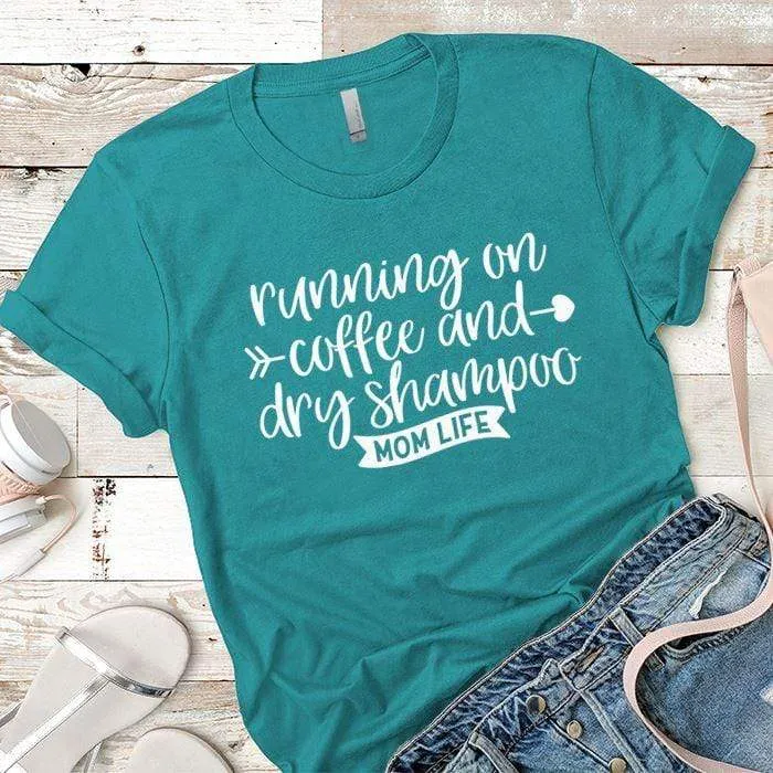 Running On Coffee Premium Tees