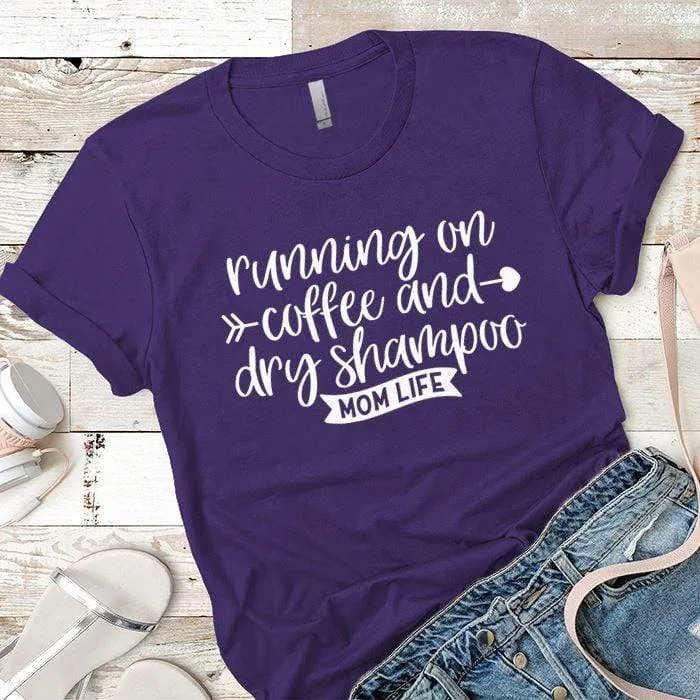 Running On Coffee Premium Tees
