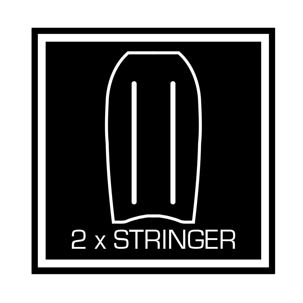Sam Thomas Pro - D12 Bodyboard (2 x Stringer)