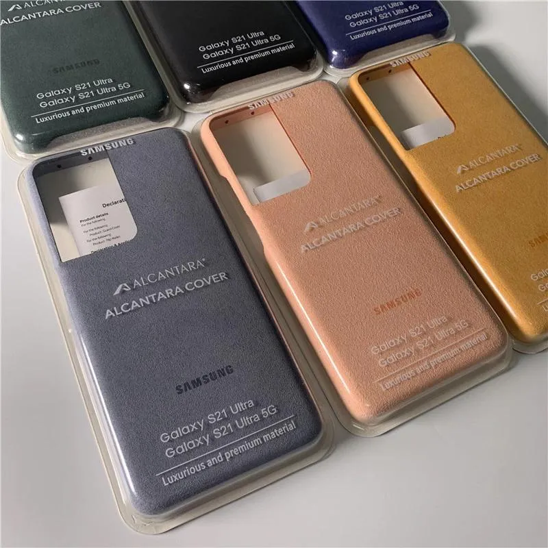 Samsung S21 Ultra Alcantara Cases