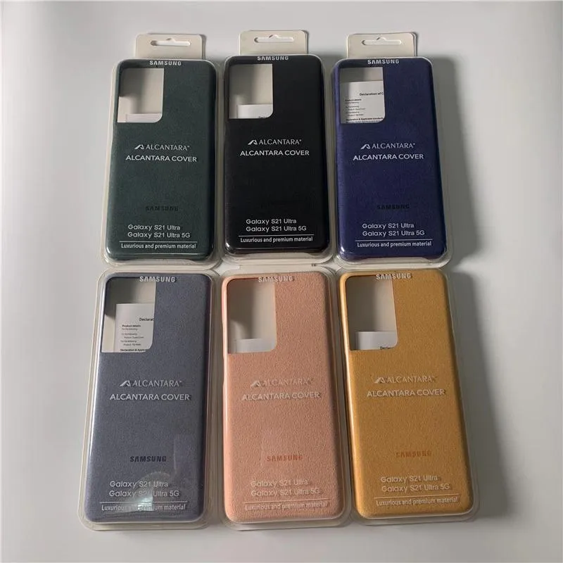 Samsung S21 Ultra Alcantara Cases