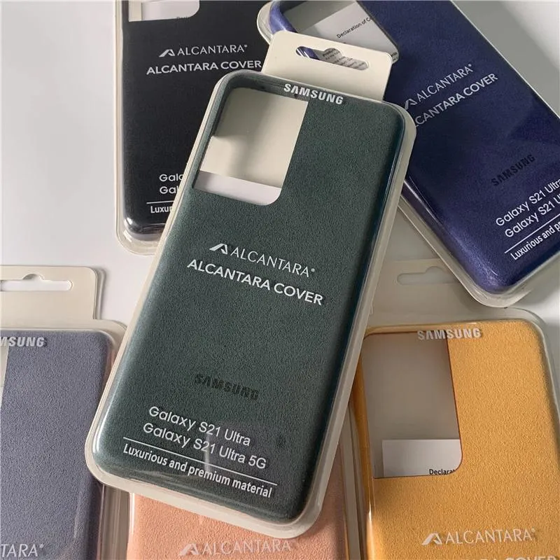 Samsung S21 Ultra Alcantara Cases