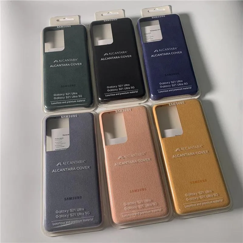 Samsung S21 Ultra Alcantara Cases