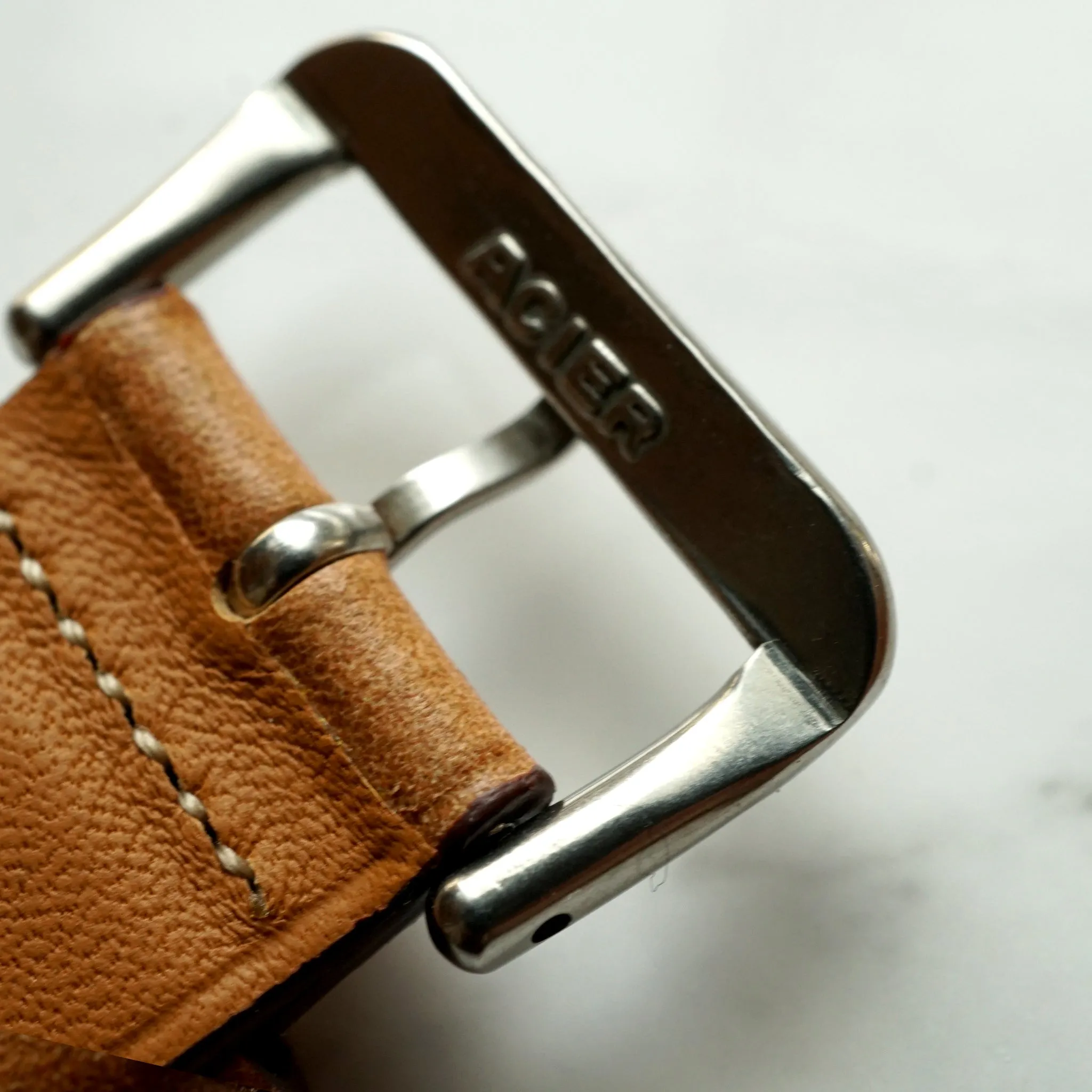 SAND TAN SUEDE CALF 3M Scotchgard™ STANDARD STRAP