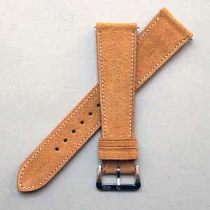 SAND TAN SUEDE CALF 3M Scotchgard™ STANDARD STRAP