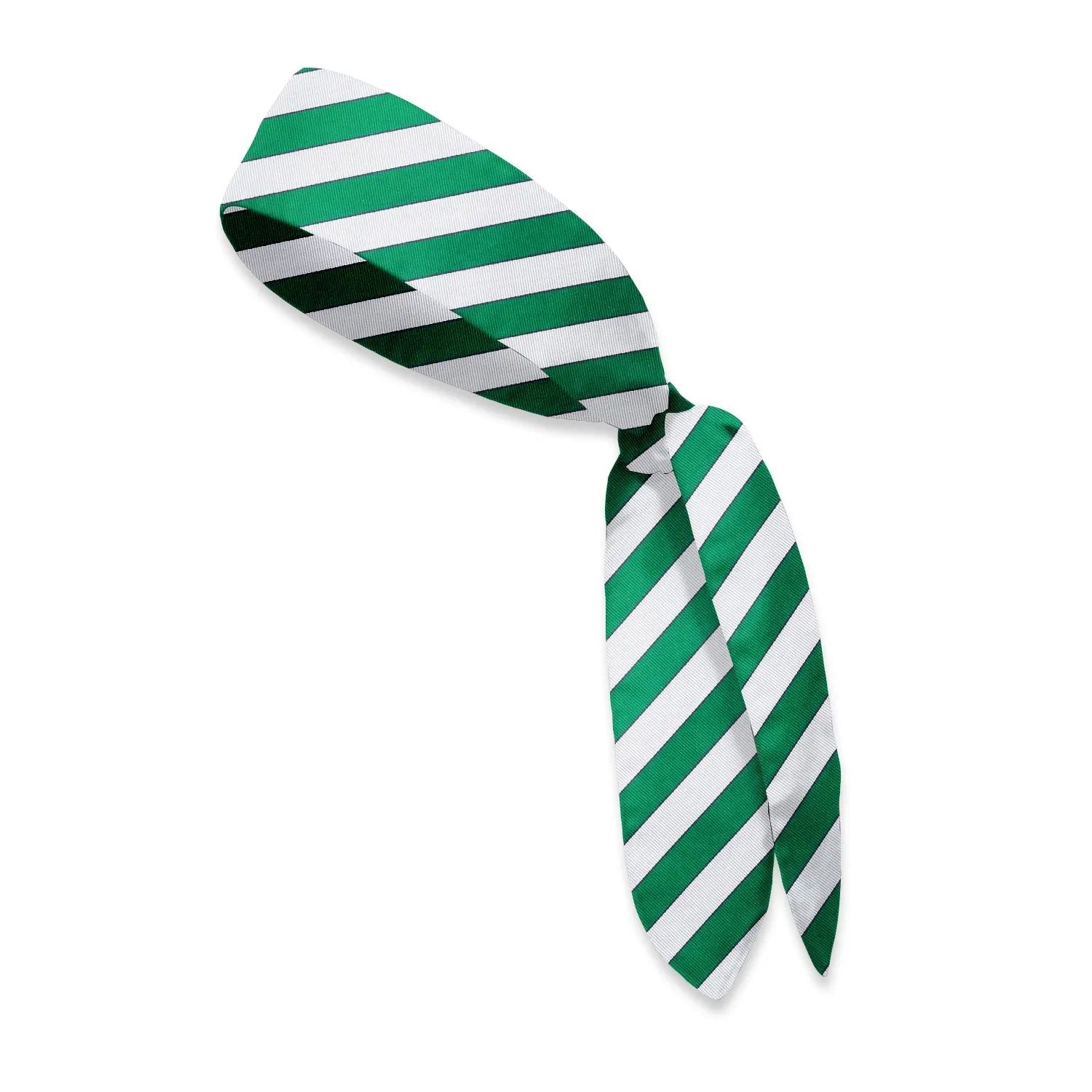 Scholastic Green/White - Hair Scarf