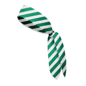 Scholastic Green/White - Hair Scarf