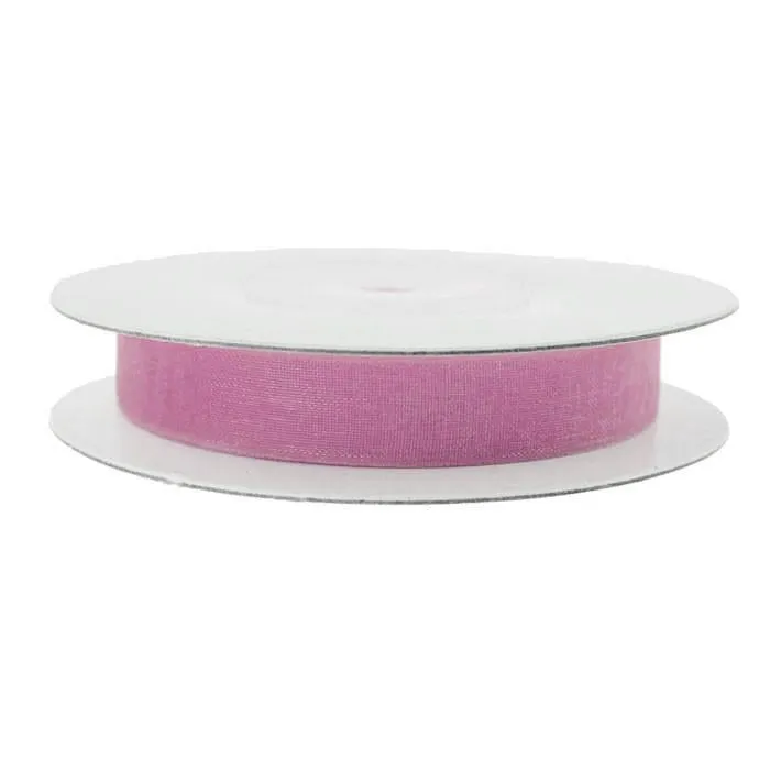 Sheer Organza Ribbon, 3/8-inch, 25-yard